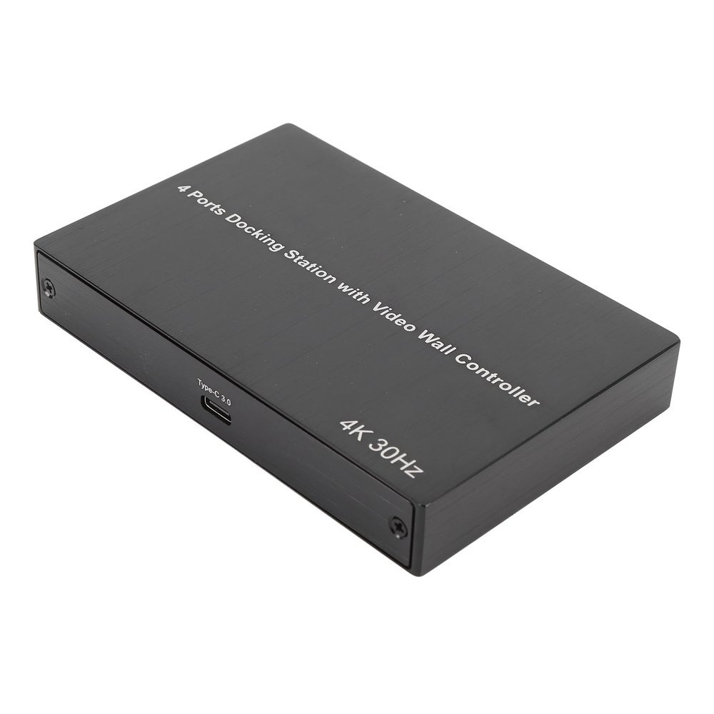 Aramox USB 3.0 HD Multimedia Interface Docking Station, 4 Ports Display Adapter for Victories 10 7 8.1, Stereo Sound Format, Wide Compatibility (US Plug)