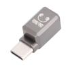 Aramox USB C at 3.5 Mm Headphones 32 Bit 384kHz Sound Jack Dongle for 16 Pro 16 Plus, Zincstlement Material (Silver Black) view 4
