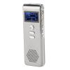 Digital Recorder, Password Function Voice Recorder Dual Microphone Noise Reduction 192kbps Bit Rate MP3 WAV for Office (4G) view 2