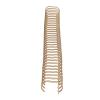 50Pcs 3/4in Light Gold Metal Double Loop Binding Wires for 180 Sheets, 3:1 Pitch 34-Hole Spiral Coils, Durable Nylon Coated Wire Spines for Documents & Reports (Antique Brass) view 4