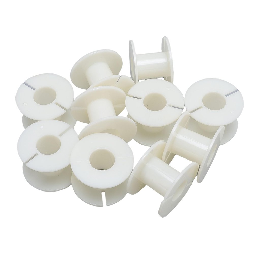 Aramox 39 Mm Abs Empty Coil Fadder Wire Coils for DIY Loudspeaker Crossover - 20PCs Plastic