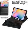 Disonbeir for iPad mini 7 (A17 Pro)/ iPad mini 6th 7th Generation Keyboard Case with Mouse and Rainbow Backlit Detachable Bluetooth Keyboard Cover,Pink view 2