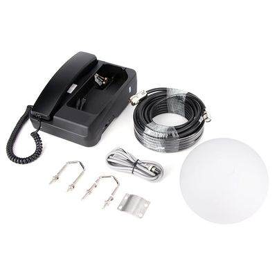 Brilluxa Satellite Dock, Maritime Phone Station and Communication Terminal with Outdoor Antenna Kit for Boat Ship Yacht Cabin, Marine Bridge Satellite Calling and Vessel Control