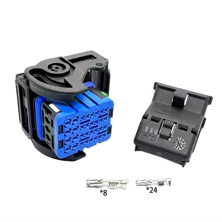 VSVAKHXC 1/5 Sets 32 Pin CMC Receptacle ECU Wire Auto Female Connector 643191216 64319-3216 64319-1216 64319-1201 64325-1010 98644-3005(1 Set)