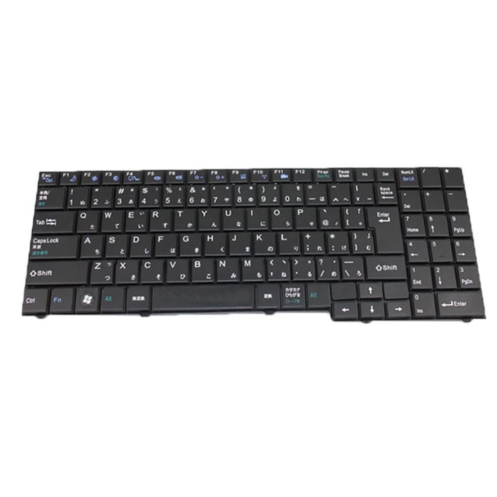 Japanese JP JA Laptop Keyboard for ECS MB50 MB50II MB50IA MB50IA1 V06028DJ1 JA-RO 82B382-FM2010 Black