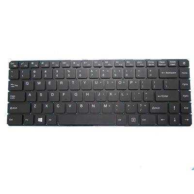 English US Replacement Laptop Keyboard for Axioo MyBook 14E CG14D01 Black Without Frame