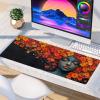 Woman Gaming Mouse Pad, Mouse Pad 32x16in, Large Desk Mat with Non-Slip Rubber Base, Office Desk Accessories, Large Extended Gaming Keyboard Mat, Big Mousepad for Computer Gamer Office, Orange 2-7311 view 4
