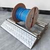 Cable Roller Stand,Adjustable Cable Reel Roller,Suits for The Cable Reel Width Up To 11.9-27.5 Inch,suits for Nylon Axle, Iron Axle, Wooden Axle view 3