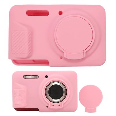 AEXUTDA Case Compatible for Kodak FZ55 Camera, Lightweight FZ55 Body Skin, Soft Silicone Scratch Resistant Ultra-Thin Protective case FZ55,Pink