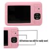 AEXUTDA Case Compatible for Kodak FZ55 Camera, Lightweight FZ55 Body Skin, Soft Silicone Scratch Resistant Ultra-Thin Protective case FZ55,Pink view 2