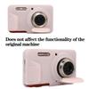 AEXUTDA Case Compatible for Kodak FZ55 camera, FZ55 body soft protective cover, soft silicone scratch resistant ultra-thin protective case FZ55,Jelly pink view 3