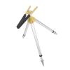 Total Station Tripod Stand Aluminum Alloy Adjustable Survey Tripod Stand for Total Station Lightweight Durable Portable Professional Surveying Equipment for Land Surveyors view 2
