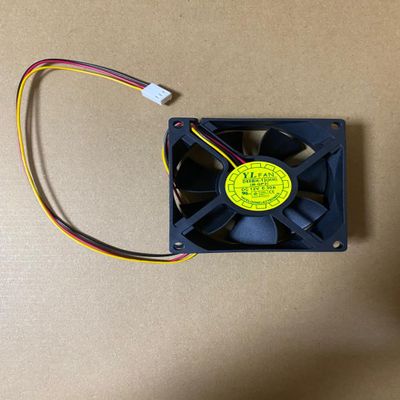 1PC For YL FAN D80BH-12(HH) 12V 0.30A 3-wire Cpu Power Inverter Cooling Fan
