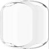 2 Pack Case for Xiaomi Smart Band 10 with Screen Protector, Flexible TPU Shockproof Scratch Proof Cover Case for Xiaomi Mi Band 10 smartwatch (Clear/Clear) view 2