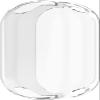 2 Pack Case for Xiaomi Smart Band 10 with Screen Protector, Flexible TPU Shockproof Scratch Proof Cover Case for Xiaomi Mi Band 10 smartwatch (Clear/Clear) view 3