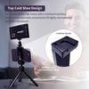 1 PCS Phone Clamp with Cold Shoe Mount, Universal Phone Holder with Double Screw Mouth view 3