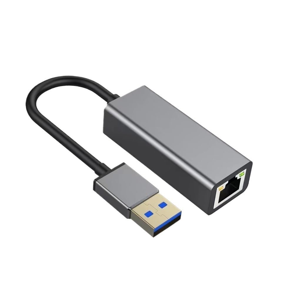 bodateng USB TY>pe C Ethernet Adapter 1000Mbps RJ45 Network Card for PC XP 7 8 10 Internet Cable(1000Mbps USB)
