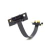 PCIE PCI Riser PCI-E PCI E Cable PCI Card for Motherboard Extender Converter Adapter X1 X4 X8 Extension(180 Degrees(500mm)) view 3