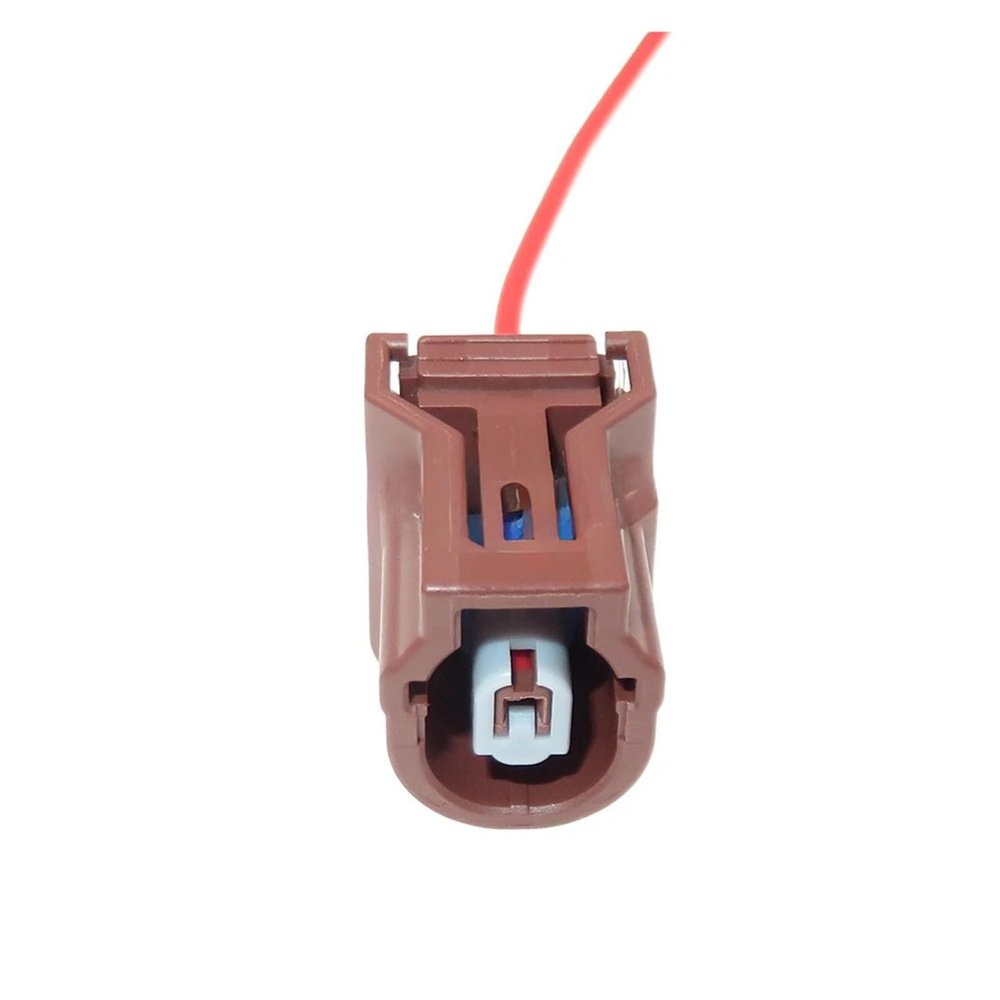 QPALCOY 1 Set 1P Car Sensor Socket with Terminal and Rubber Seals AC Assembly Auto Wire Connector(1 Set with Wires)