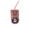 QPALCOY 1 Set 1P Car Sensor Socket with Terminal and Rubber Seals AC Assembly Auto Wire Connector(1 Set with Wires) view 1
