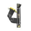 UCTUNG 32Gbps PCI-E 4X 16X Riser Extension Cable PCI PCIe X4 to X16 Extender Adapter Cable 10cm-60cm 90 Degree Connector(10CM) view 2