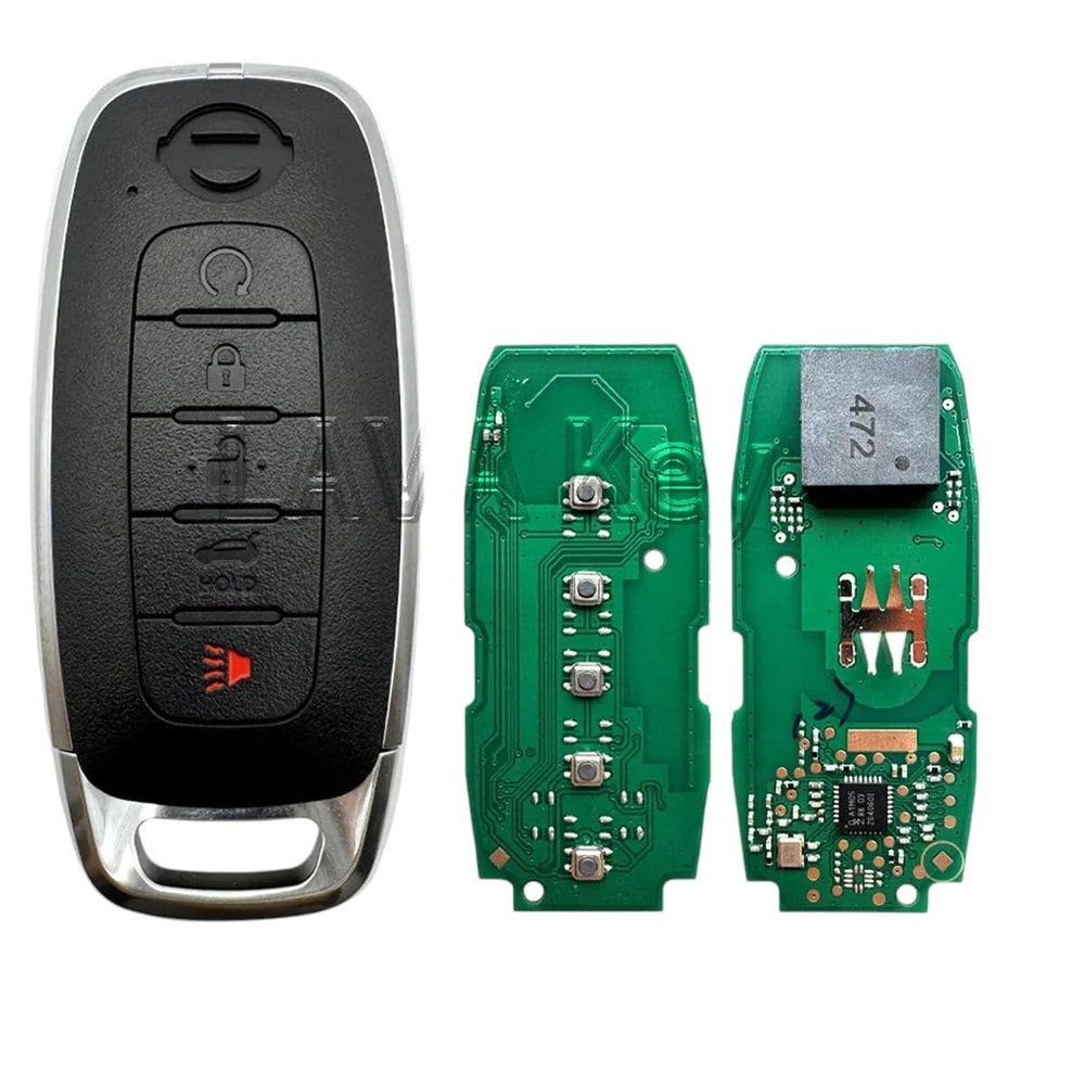 5 Buttons | S180146127 Kr5Txpz1 433Mhz 4A Chip Car Remote Control Key for Versa 2025 2025 Auto 4Bt Smart Keyless 285E3-6Ly1A New 2026 High for Reliable Electronic Component
