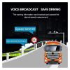 Truck Sat Nav 9 Inch GPS Navigation Dedicated Trucks Lorry HGV Caravan Satnav for Cars Pedestrian Emergency Bus Ta view 3