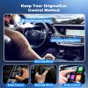 2-in-1 Wireless CarPlay & Android Auto Adapter, Mini USB Design for Cars with Built-in Wired Apple CarPlay 2025 Upgrade Plug & Play CarPlay Dongle Converts Wired CarPlay to Wireless, Fast Auto-Connect view 2