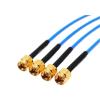 1pcs Test Level SS405 Male to SMA Male Super Flexible Cable Assembly 18GHz 50ohm (50cm) view 2