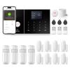 Clouree Alarm System for Home Security Smart Home Alarm System, Wireless WiFi Home Alarm System with Siren, PIR Motion Sensor, Remote Controls, Window/Door Sensor No Contract Required,24/7 Protection view 1