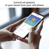 Clouree Alarm System for Home Security Smart Home Alarm System, Wireless WiFi Home Alarm System with Siren, PIR Motion Sensor, Remote Controls, Window/Door Sensor No Contract Required,24/7 Protection view 3