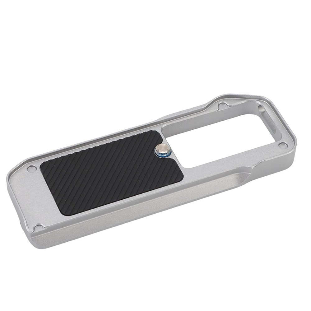 Yosoo Metal Camera Storage Case Base Board Light Robust (Silver)