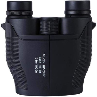 10X25 Compact Binoculars for Adults, Lightweight Binoculars for Birds Watching Hunting Sports Phase Coated Bak-4 Prisms