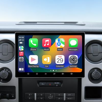 11.5" Car Radio Stereo Upgrade for Ford F150 2009-2012 4+64G HD Touchscreen Carplay/Android Auto/GPS Navigation/Bluetooth/AM/FM/SWC/1080P Backup Camera