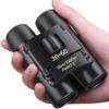 30X60 Folding Binocular, Mini Real Magnification 10X Binocular,Multi Green Coated Pocket Telescope for Bird Watchin view 1