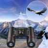 30X60 Folding Binocular, Mini Real Magnification 10X Binocular,Multi Green Coated Pocket Telescope for Bird Watchin view 4
