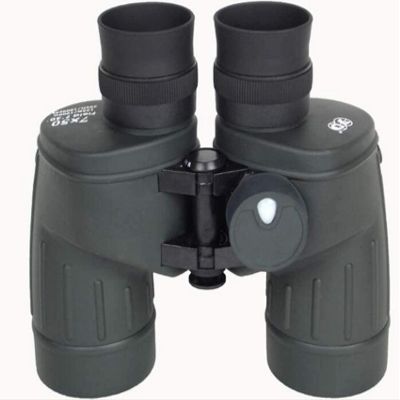 Compass Ranging Binoculars 7X50, Powerful Ammonia-Filled Waterproof Telescope, Non-Slip Design, AdjustableDifference, Hi