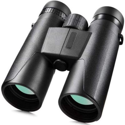 10X42 Binoculars for Adult, HD Large Eyepiece Wide Angle Binoculars,IPX5 Waterproof Telescope Outdoor Hunting-Coate