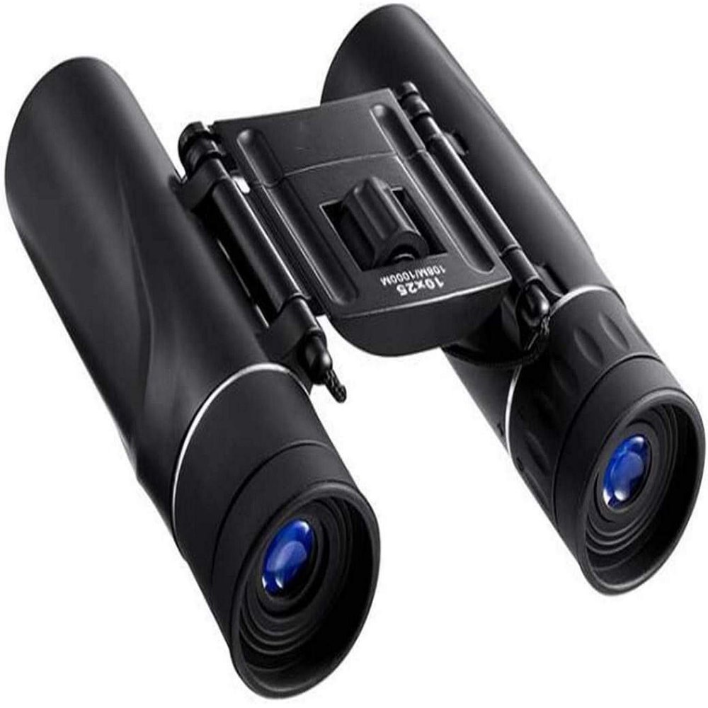 10x25 Binocular, Children Binoculars Folding Portable Outdoor Camera Handheld, Lightweight Long Distance Telescope for B