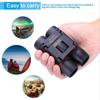 30X60 Folding Binoculars, Mini Real Magnification 10X HD Binoculars,Pocket Telescope for Bird Watching, Hiking, Hunting, view 2