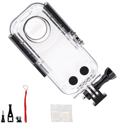 CASYDYEN 131 FT Dive Case for Insta 360 X3, Underwater Diving Waterproof Housing Shell for Insta 360 X3 Action Camera