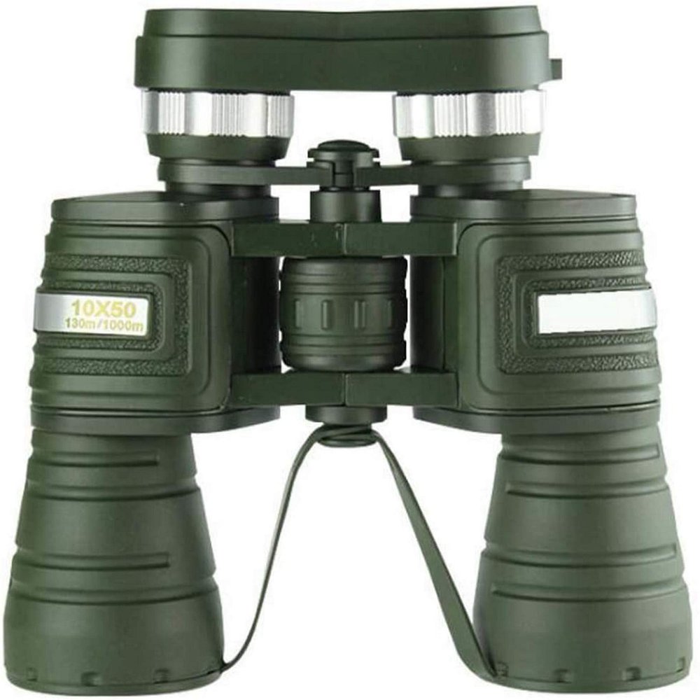 1050 Binoculars,Green Film Large Wide Angle Outdoor TelescopeHunting Sightseeing Mirror