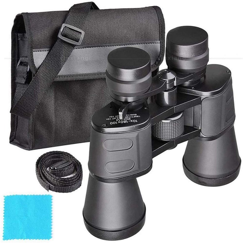 Telescopes 10-180x100 Zoom Binoculars Waterproof HD Binoculars Suitable for Adults and Children Astronomy Outdoor Huntin