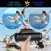40X60 Monocular Telescope Handheld Adults 10xBroadband Green Film Waterproof Scope Single Hand Focus for Bird Watch view 4