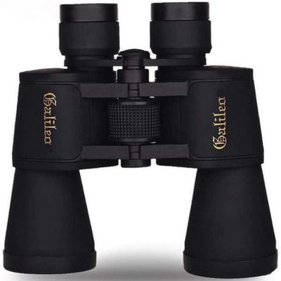 20x50 Compact Binoculars, Professional Large Wide Angle Green Film Binoculars, Adult High Transmittance Telescopein Dim