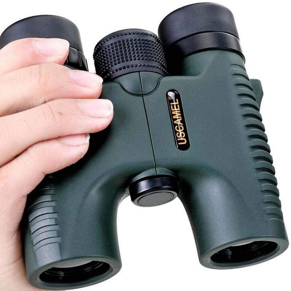 10X26 Compact Binocular for Adult,Broadband Green Film Binoculars, Waterproof Non-Slip Design Telescope for Bird Wa