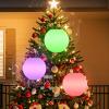 FUYO Decorative Lamp with Speaker with RGB Waterproof, Portable Night Light, Outdoor Table Lamp wiht Speaker, Floating Pool Light Outdoor Speaker for Indoor Patio view 1