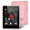 MP3 Player with Bluetooth, 32GB Portable Bluetooth MP3 Player for Kids, 1.8 inch Music Player with Speaker, FM Radio, Voice Recorder, Supports Expanded Up to 512GB(Pink) view 1