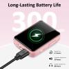 MP3 Player with Bluetooth, 32GB Portable Bluetooth MP3 Player for Kids, 1.8 inch Music Player with Speaker, FM Radio, Voice Recorder, Supports Expanded Up to 512GB(Pink) view 3