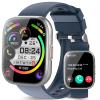 aycy Smart Watch for Men Women Bluetooth Call, 1.85" HD Touch Screen Fitness Watch with Sleep Heart Rate Monitor, 112+ Sports Modes, IP68 Waterproof Activity Trackers for Android iOS, Blue view 1